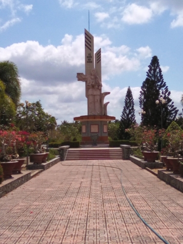 War monument Mekong Delta