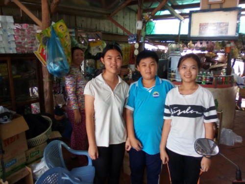 Refreshment stop Mekong Delta